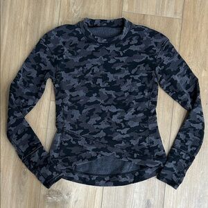 Worn once - LULULEMON Close to Crossing Rulu Long Sleeve - Heritage Camo